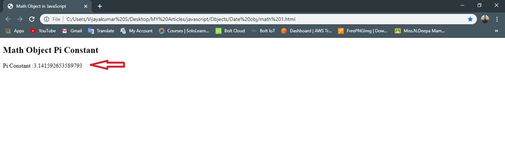 How To Create Date And Math Object In JavaScript